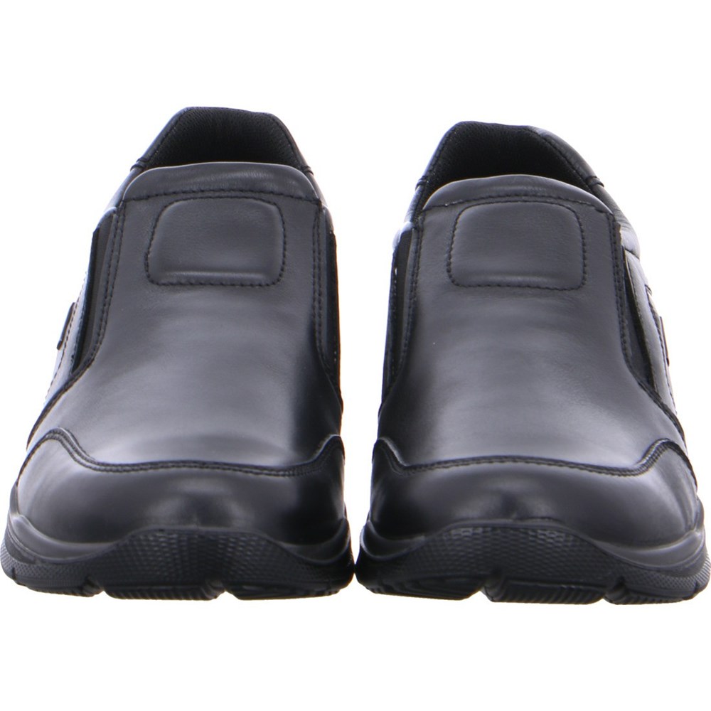 Loafers ARA Slip-ons Benjo Noir Homme | ERK-51736742