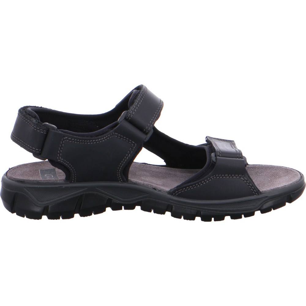 Sandales ARA Lucca Noir Homme | HOE-79887179