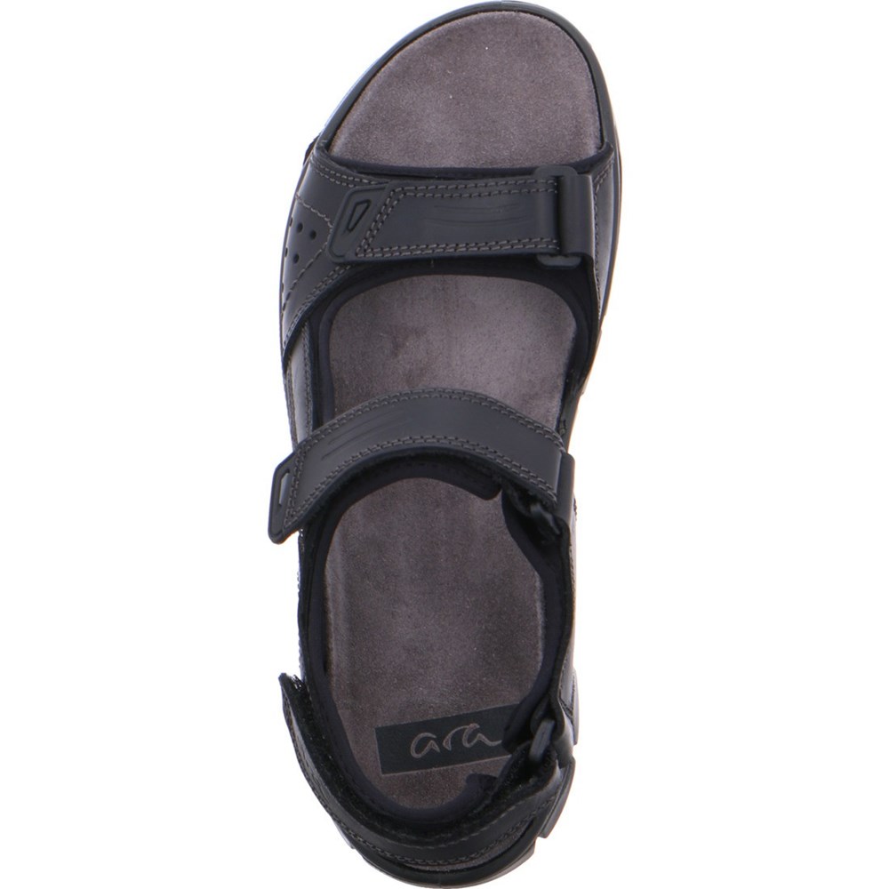 Sandales ARA Lucca Noir Homme | HOE-79887179