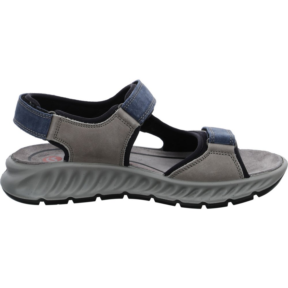 Sandales ARA Elias Grise Homme | QLX-41937467