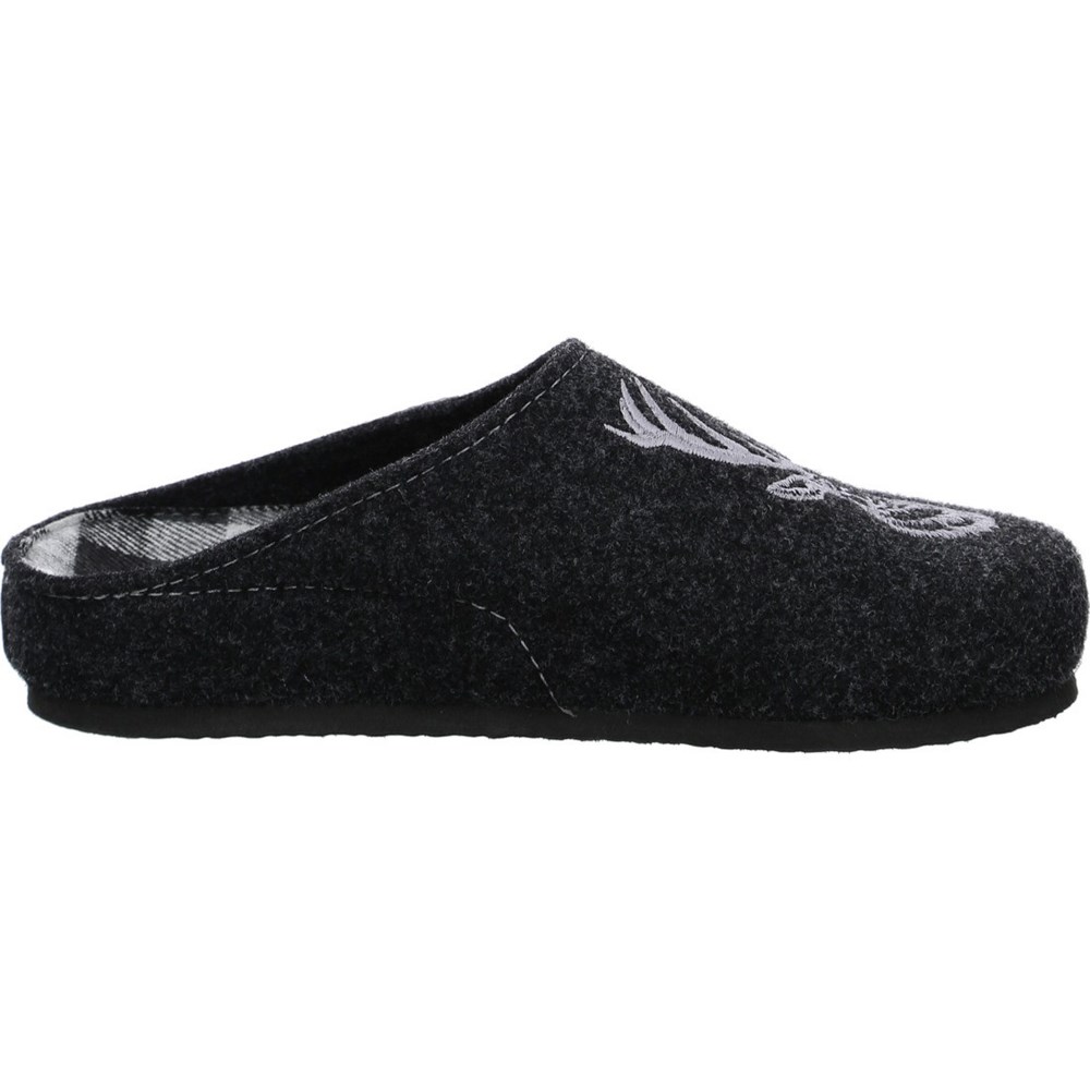 Claquette & Sabots ARA Enzo charcoal Grise Homme | CKT-96146751