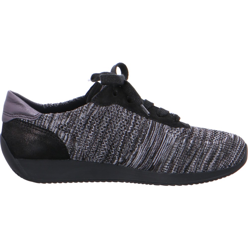 Baskets ARA Lissabon Noir Femme | XEH-58448953