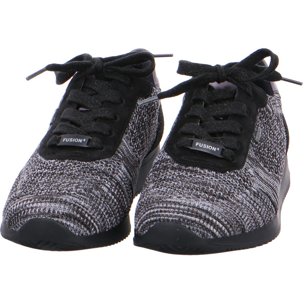 Baskets ARA Lissabon Noir Femme | XEH-58448953