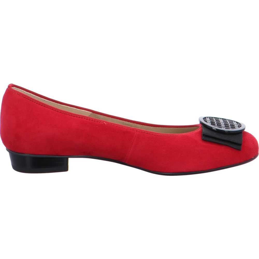 Ballerine ARA Bari Rouge Femme | KPB-21268210