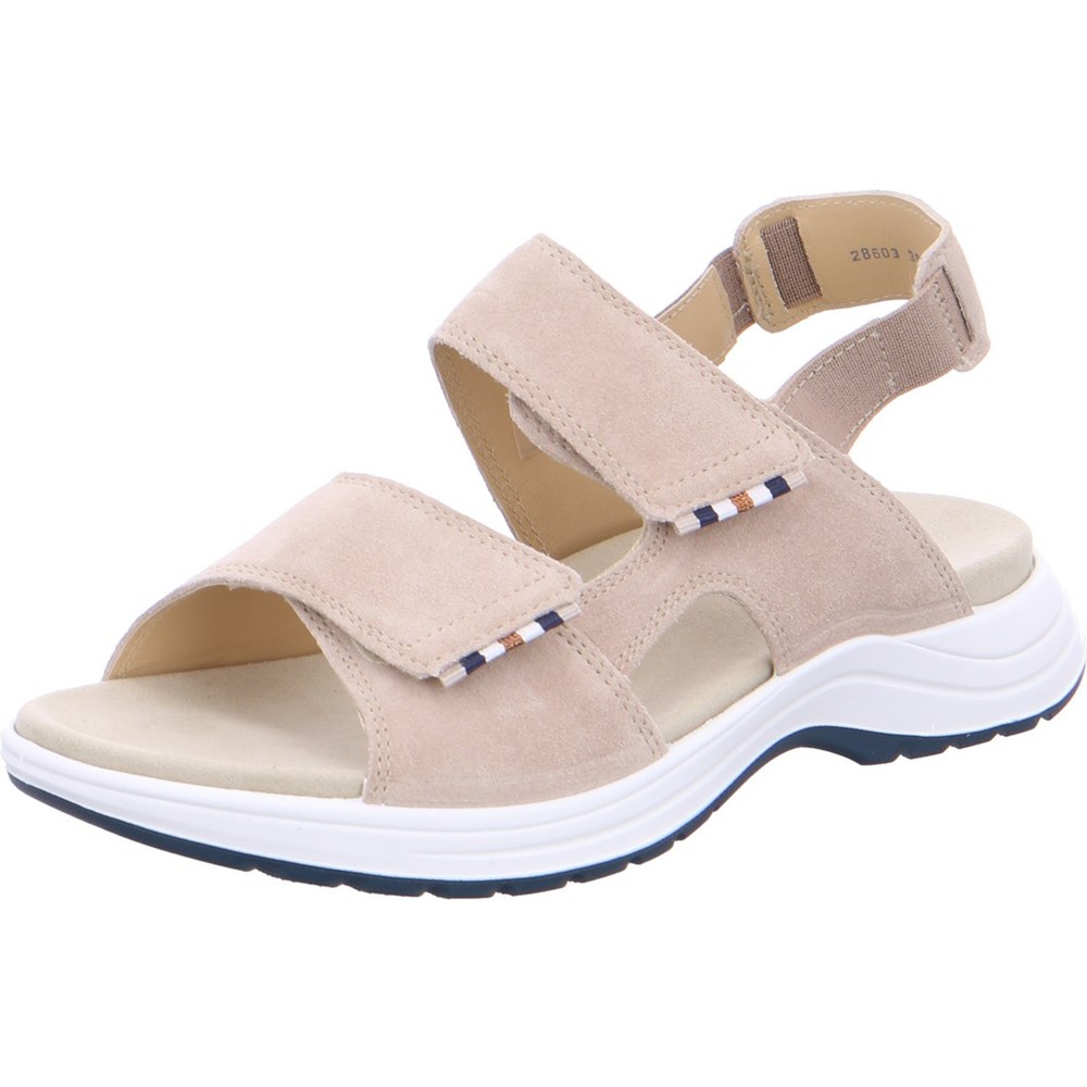 Sandales ARA Panama Beige Femme | YNW-79662812