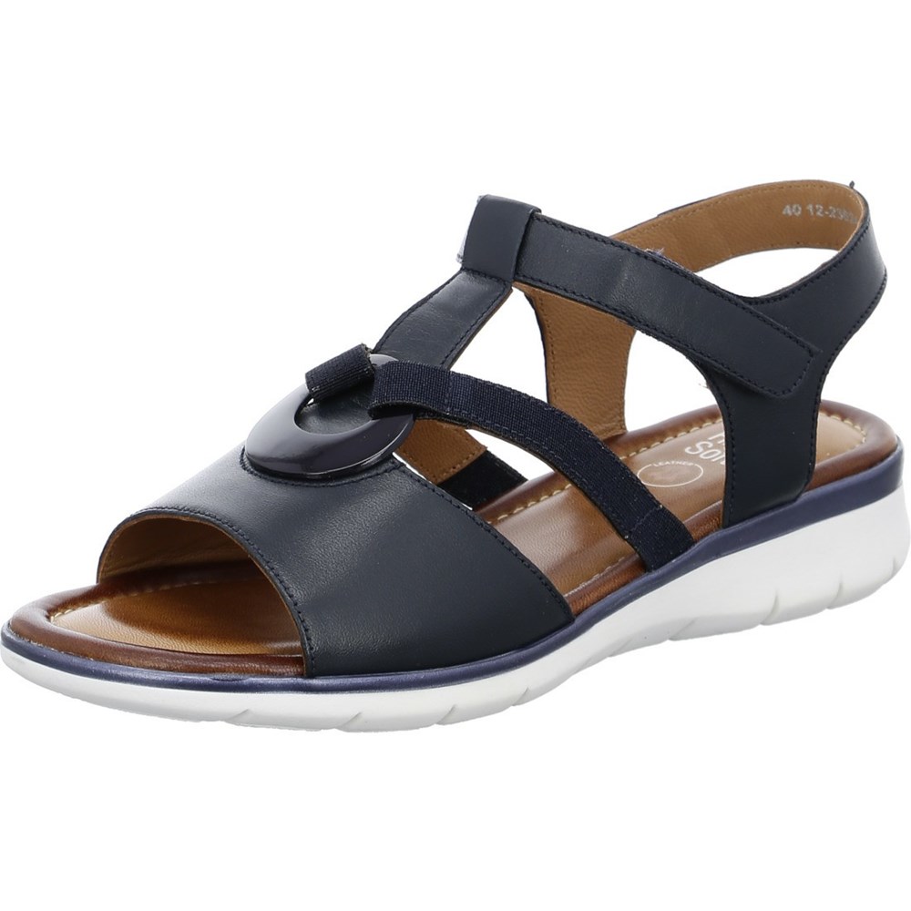 Sandales ARA Kreta Bleu Femme | TWM-31931029