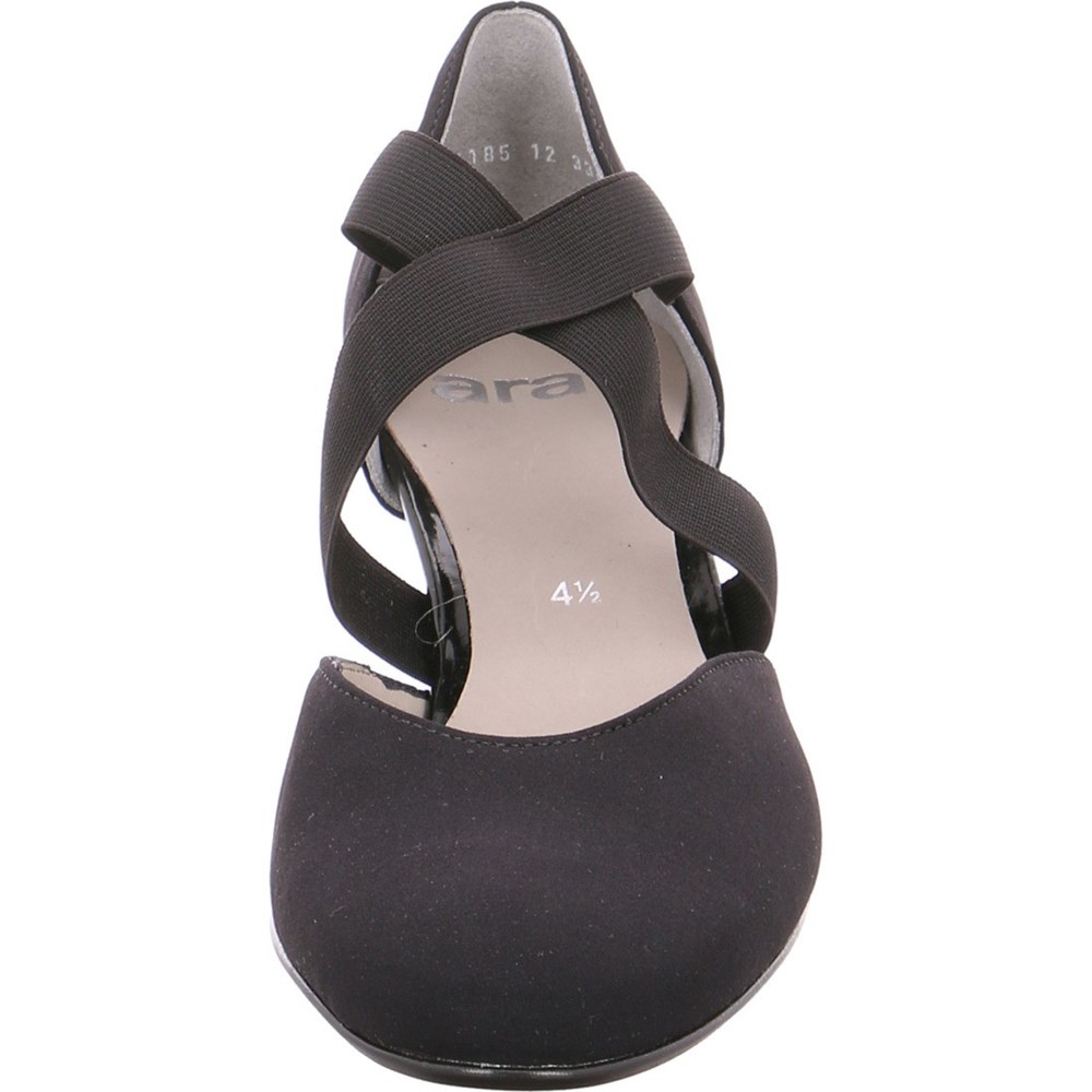 Chaussures Court ARA Courts Tolouse Noir Femme | KNR-90752635