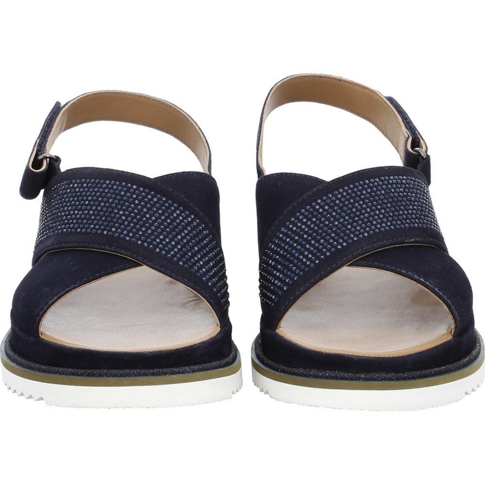 Sandales ARA Dubai Bleu Femme | BCF-43590369