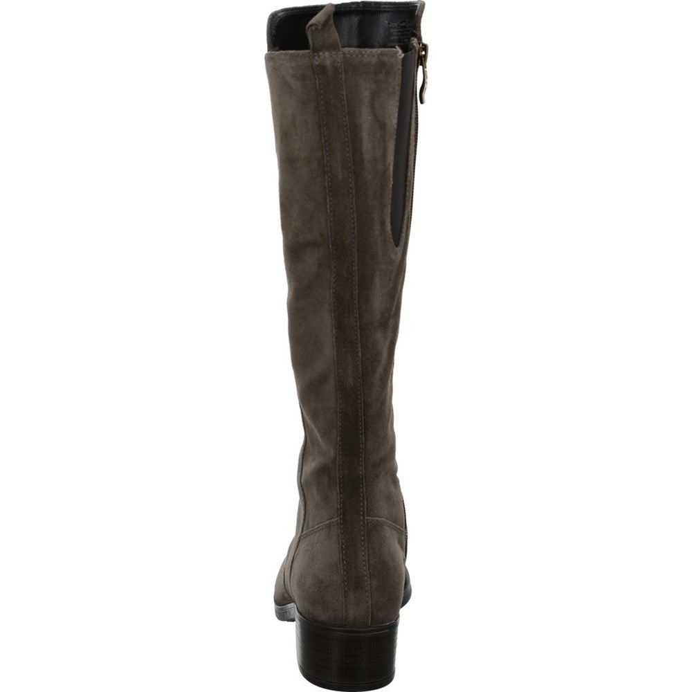 Bottes ARA Long boots Parker taiga Grise Femme | GDG-75634149