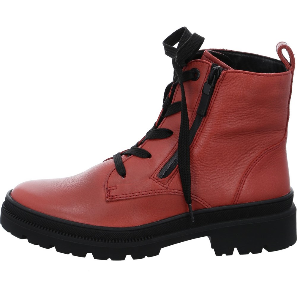 Bottines ARA Dover ruby Rouge Femme | GEY-78788236