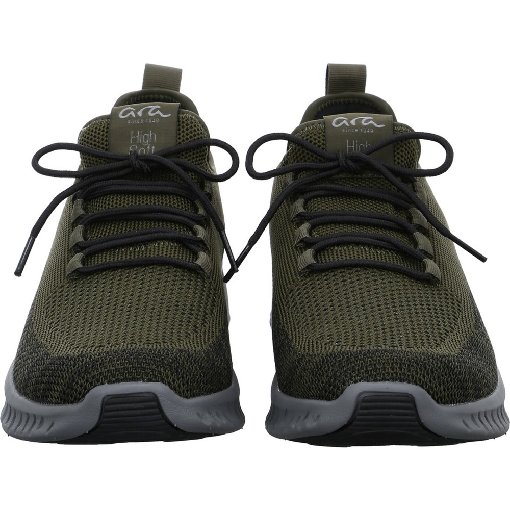 Baskets ARA San Diegoe Vert Homme | MWF-70890512